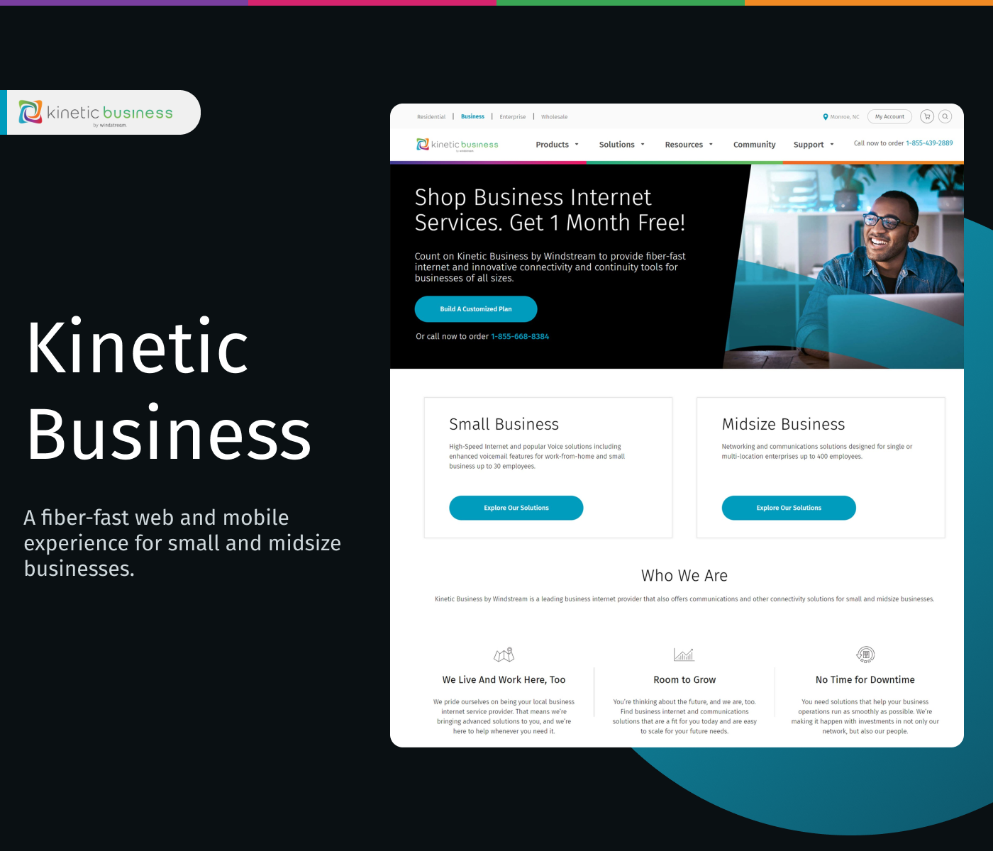 Kinetic Business Site & Checkout project cover image